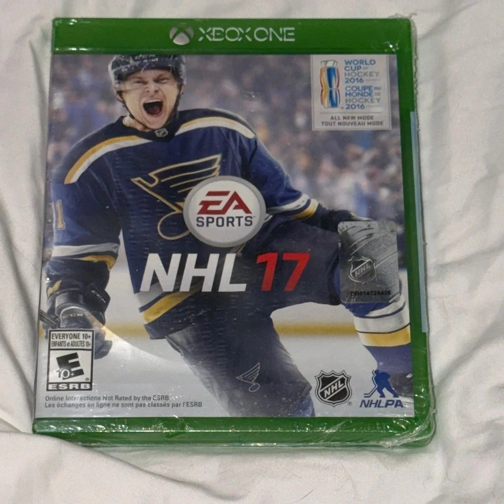 EA Sports NHL 17 Xbox One Video Game New Factory Sealed World Cup of Hockey 2016
